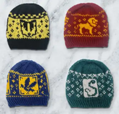 Lion Fair Isle Hat Pattern step 1 - construction progress
