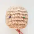 Grandpa Amigurumi Pattern step 4 - final assembly and finishing