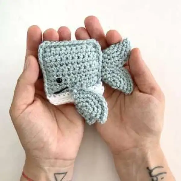 Ragdoll Pocket Whale Amigurumi Pattern