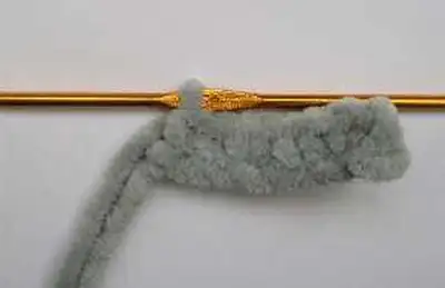 Pillow-dog Amigurumi Pattern step 2 - assembly progress