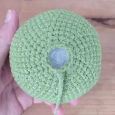 Turtle Amigurumi Pattern step 4 - final assembly and finishing