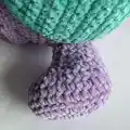 Monster Surprise (Mr. Love) Amigurumi Pattern step 4 - final assembly and finishing