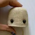 Doll Boo Amigurumi Pattern step 4 - final assembly and finishing