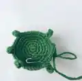 Mini Turtle Amigurumi Pattern step 3 - details and accessories