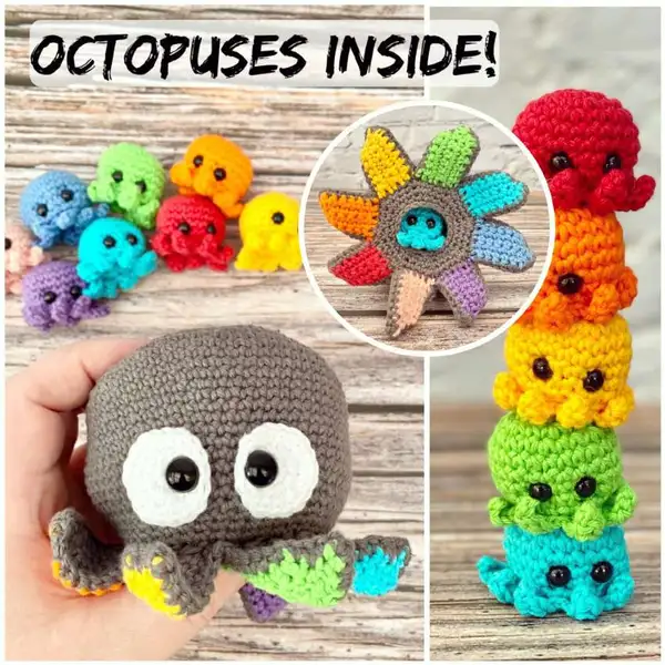 Octopus Surprise Amigurumi Pattern