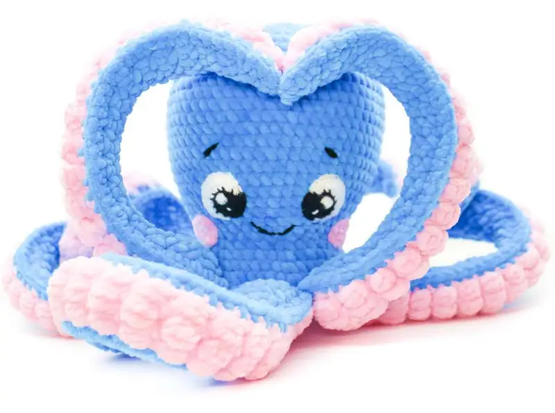 Free Intermediate crochet pattern: Ostin The Octopus Amigurumi Pattern - Easy to follow tutorial