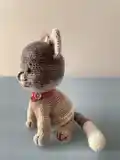 Cute Cat Amigurumi Pattern step 3 - details and accessories