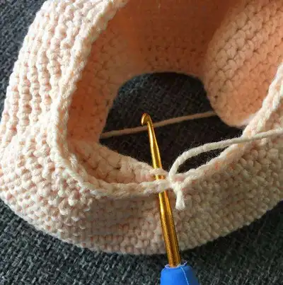 Rainbow Bunny Amigurumi Pattern step 4 - final assembly and finishing