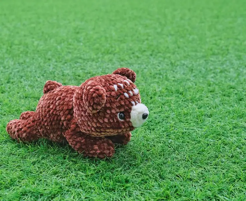 Free Intermediate crochet pattern: My little Bear Amigurumi Pattern - Easy to follow tutorial
