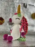 Sweet Unicorn Amigurumi Pattern step 3 - details and accessories