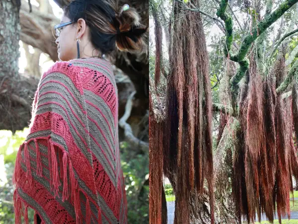 Pohutukawa Shawl Pattern