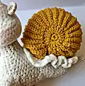 Adorable Snail Amigurumi Pattern step 4 - final assembly and finishing