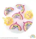 Sun & Rainbow Key Chains Amigurumi Pattern step 2 - assembly progress