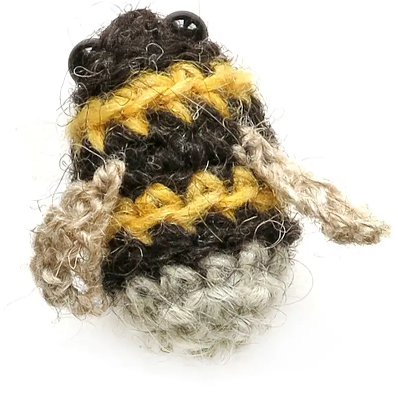 Free Beginner Friendly crochet pattern: Crochet bumblebees Amigurumi Pattern - Easy to follow tutorial