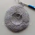 Lighthouse Stacking Toy Amigurumi Pattern step 2 - assembly progress