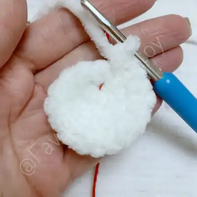 Horse Amigurumi Pattern step 2 - assembly progress