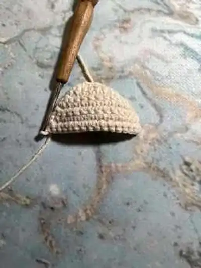 Castle For A Princess Amigurumi Pattern step 2 - assembly progress