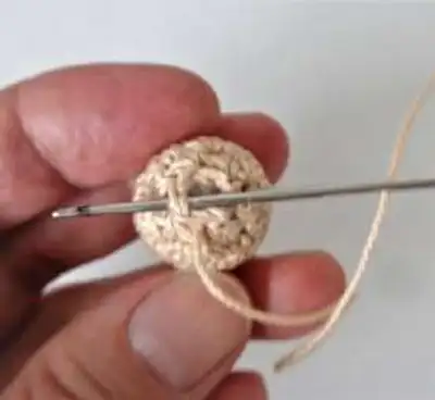 Cherry Babies Amigurumi Pattern step 4 - final assembly and finishing