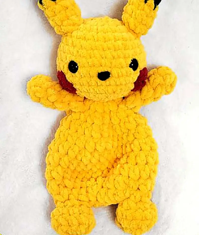 Free Intermediate crochet pattern: Pika the Electric Mouse Amigurumi Pattern - Easy to follow tutorial