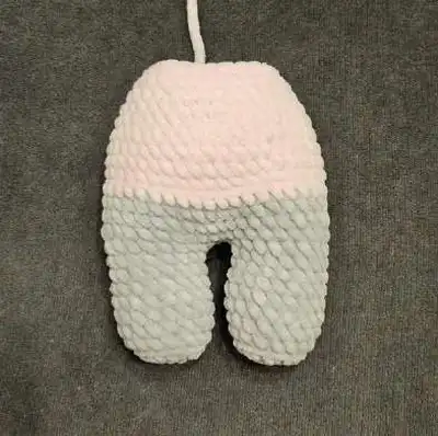 Nina the Plush Elephant Amigurumi Pattern step 4 - final assembly and finishing
