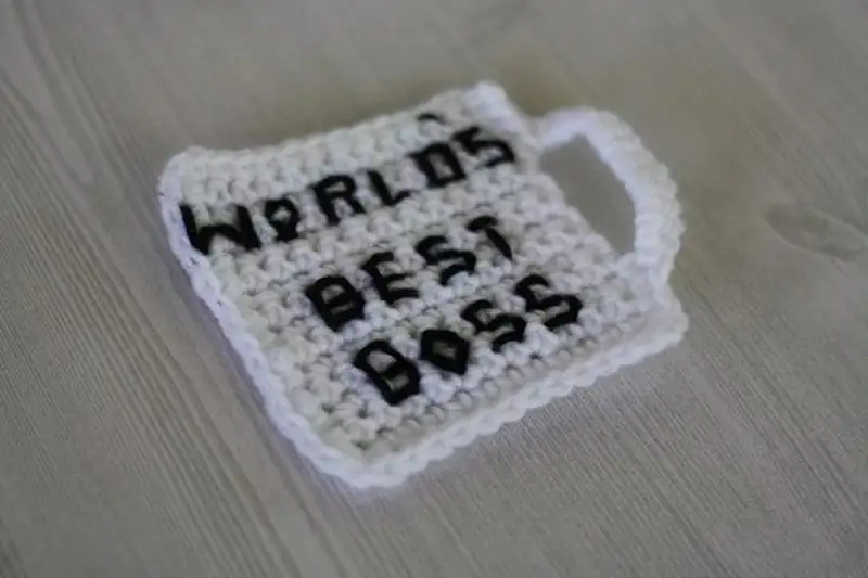 Free Beginner Friendly crochet pattern: The Office Appliques Pattern - Easy to follow tutorial