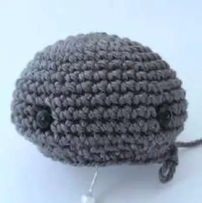 Baby Bat Amigurumi Pattern step 3 - details and accessories