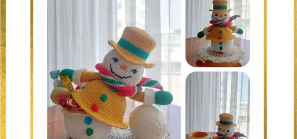 Snowman Gingerbread Amigurumi Pattern