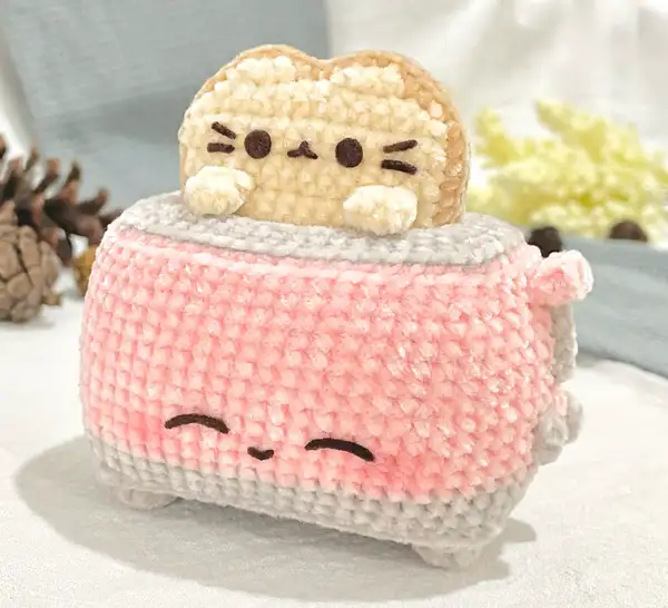 Kitty Toaster Amigurumi Pattern