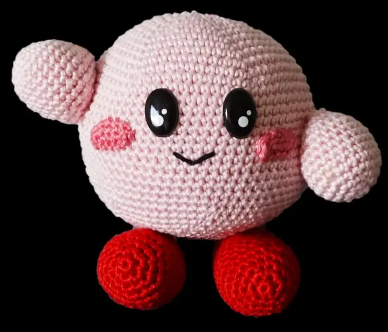 Free Beginner Friendly crochet pattern: Kirbi Amigurumi Pattern - Easy to follow tutorial
