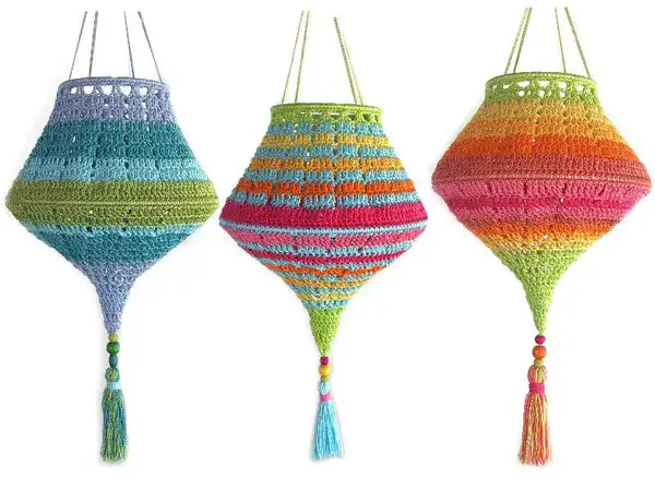 Boho Summer Lampion Pattern