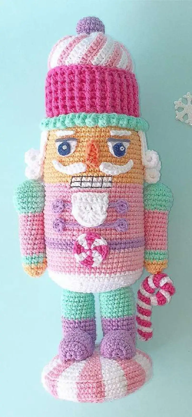 Free Intermediate crochet pattern: The Nutcracker Amigurumi Pattern - Easy to follow tutorial