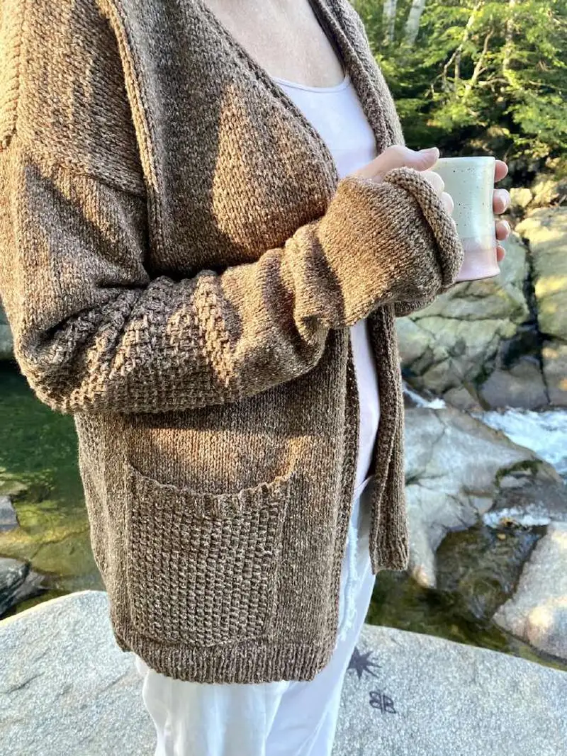 Free crochet pattern: Pajama Cardigan Pattern - Intermediate level tutorial