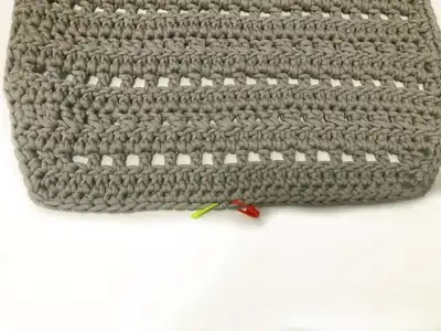 Grindstone Tote Bag Pattern step 4 - final assembly and finishing