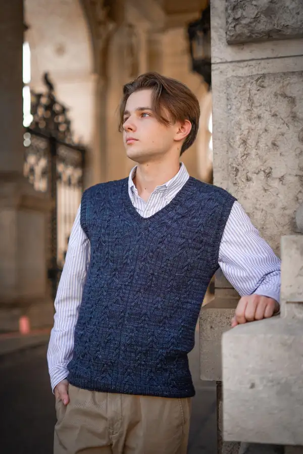 Small Things men's vest Pattern