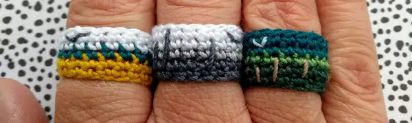 Crochet Landscape Rings Pattern