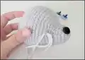 Mini Seal Amigurumi Pattern step 3 - details and accessories