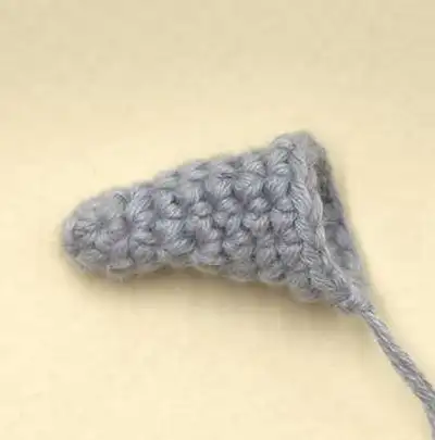 Dino's Family Amigurumi Pattern step 3 - details and accessories