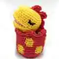 Baby Dinosaur Hatching Eggs Amigurumi Pattern step 4 - final assembly and finishing