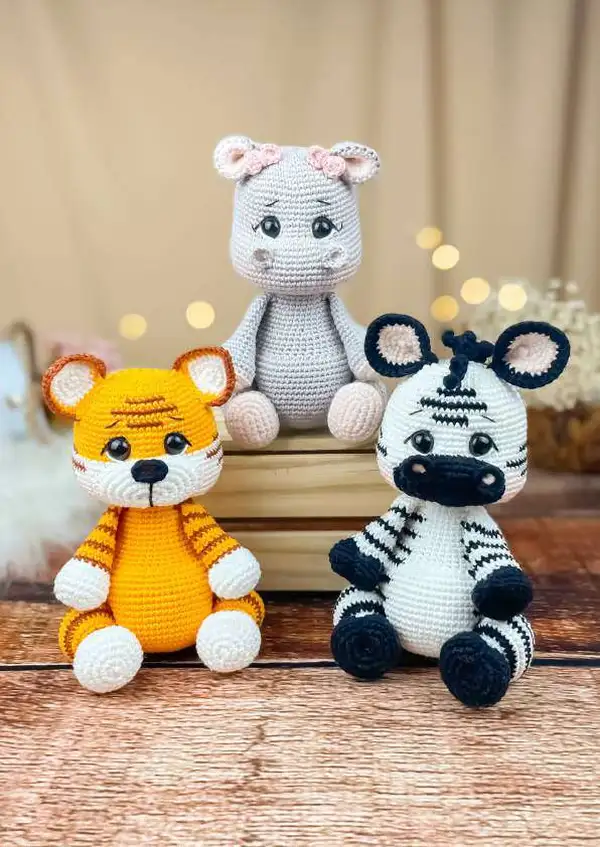 Benjamin Tiger Amigurumi Pattern