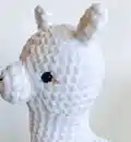 Layla the Llama Amigurumi Pattern step 4 - final assembly and finishing