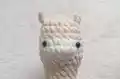 The Bowling Llama Amigurumi Pattern step 3 - details and accessories