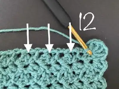 French Countryside Blanket Pattern step 3 - details and accessories
