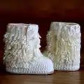 The Furrylicious Baby Boot Amigurumi Pattern step 3 - details and accessories