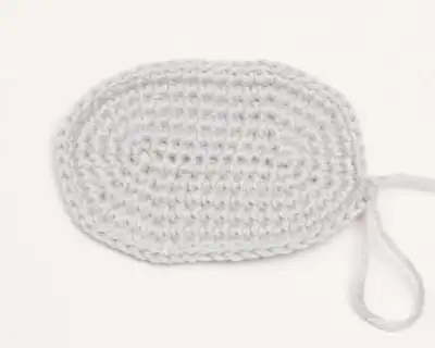 Bepo the little hippo Amigurumi Pattern step 2 - assembly progress