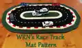 WRN Race Track Mat Pattern step 1 - construction progress