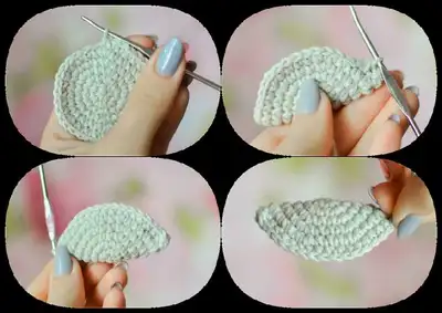 Lovebird and Parrot Amigurumi Pattern step 4 - final assembly and finishing