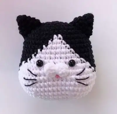 Cat Phone Pouch Pattern step 4 - final assembly and finishing