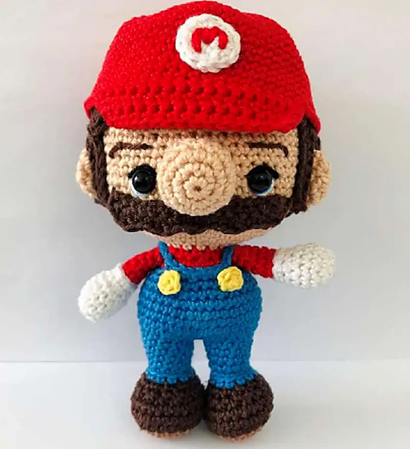 Free Intermediate crochet pattern: Mario Bros & Co. Amigurumi Pattern - Easy to follow tutorial