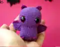 Baby Fledermaus Amigurumi Pattern step 4 - final assembly and finishing