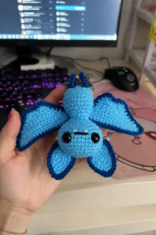 Little Blue Bat Amigurumi Pattern